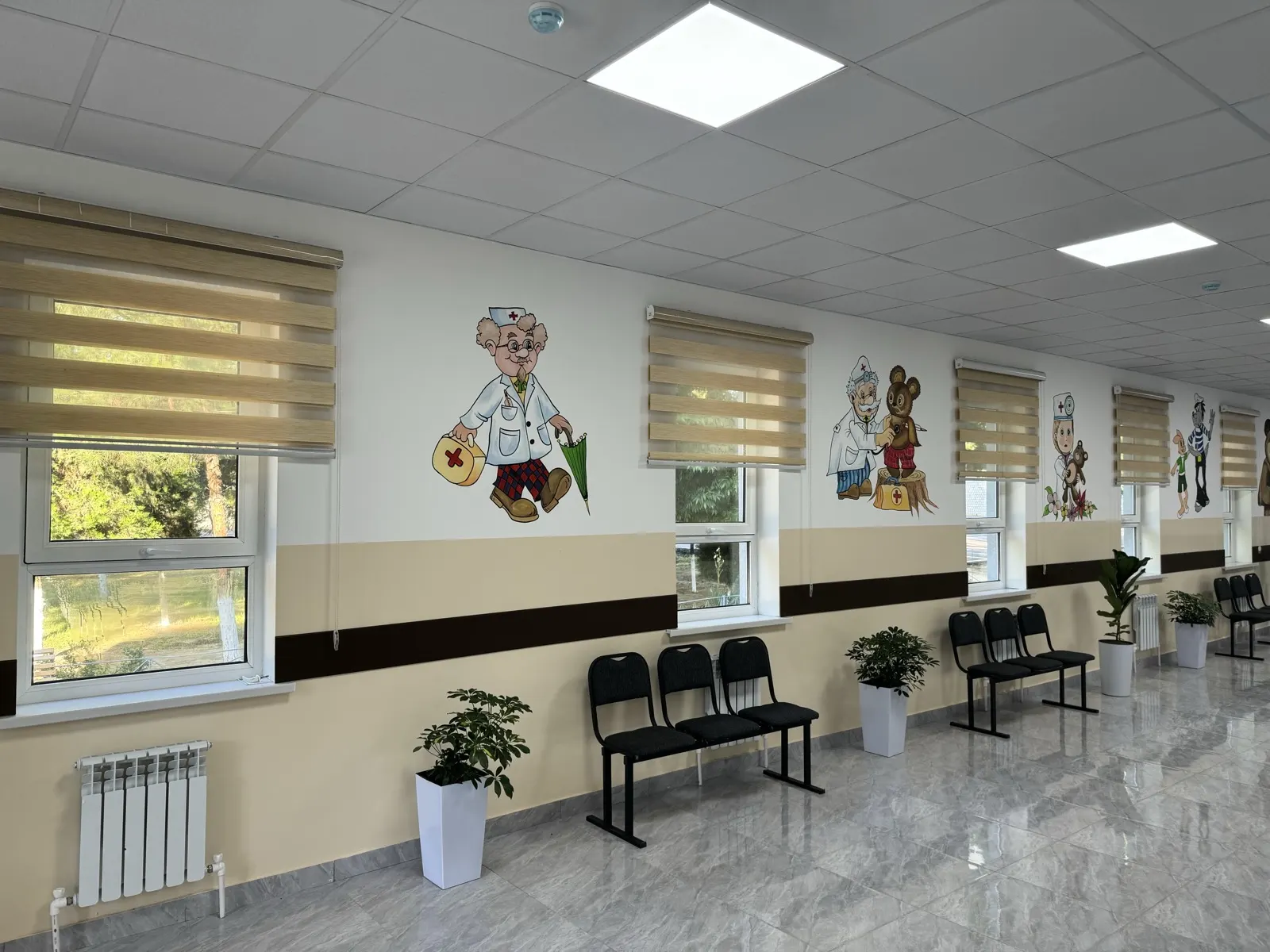 Deraza yonidagi kutish zonasi